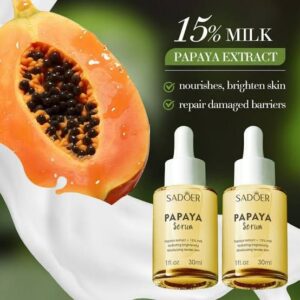 Sadoer Papaya Brightening Serum – Glowing Skin Serum for Pigmentation & Dark Spots (30ml) 