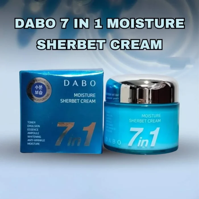 Dabo 7 in 1 Moisture Sherbet Cream – Korean Moisturizer