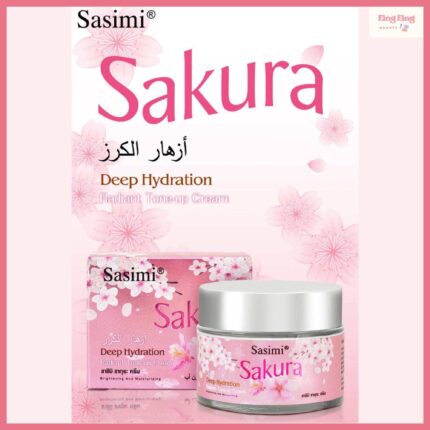 Sasimi Sakura Deep Hydration Cream – Thai Floral Moisturizer