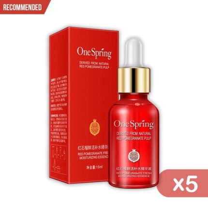 One Spring Red Pomegranate Serum 15ml – Skin Brightening & Anti-Aging Serum