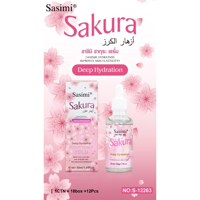 Sasimi Sakura Serum – Thai Skincare for Hydration & Radiance