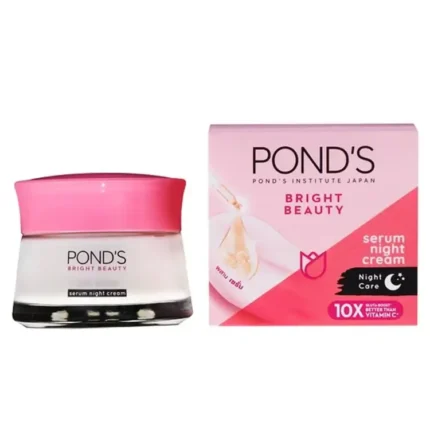 Pond’s Bright Beauty Night Cream – Glowing Skin with Gluta Boost