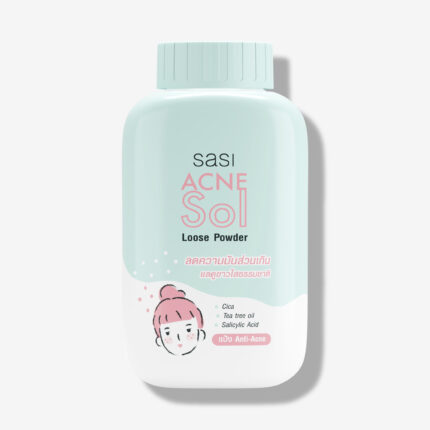SASI Acne Sol Loose Powder 10g – Oil Control & Acne Treatment
